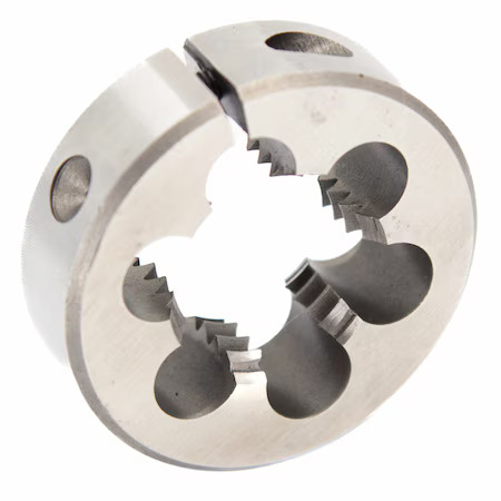 DRILL AMERICA DWTSR1316-1436 1/4&Prime;-36 UNS X 13/16&Prime; OD HSS Round Adjustable Die