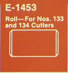 34155 RIDGID E-1453 Replacement Roll for Cutters #133 & 134 (Loc:RB)