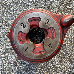 Ridgid Pipe Threader No. 65-RA Threads 1&Prime; TO 2&Prime; Pipe