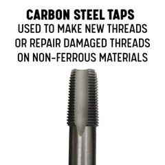1/16&Prime;-27 NPT Pipe Tap , Carbon Steel, DWTPT Series