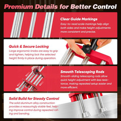 Sheet Metal Bender 2 Station Sheet Metal Roller Tool, 7 in Metal Roofing Tools f
