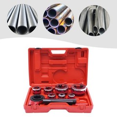7 Size Bar Pipe Threader Kit Pipe Thread Cutter Tap Head Pipe Die Threading Sets