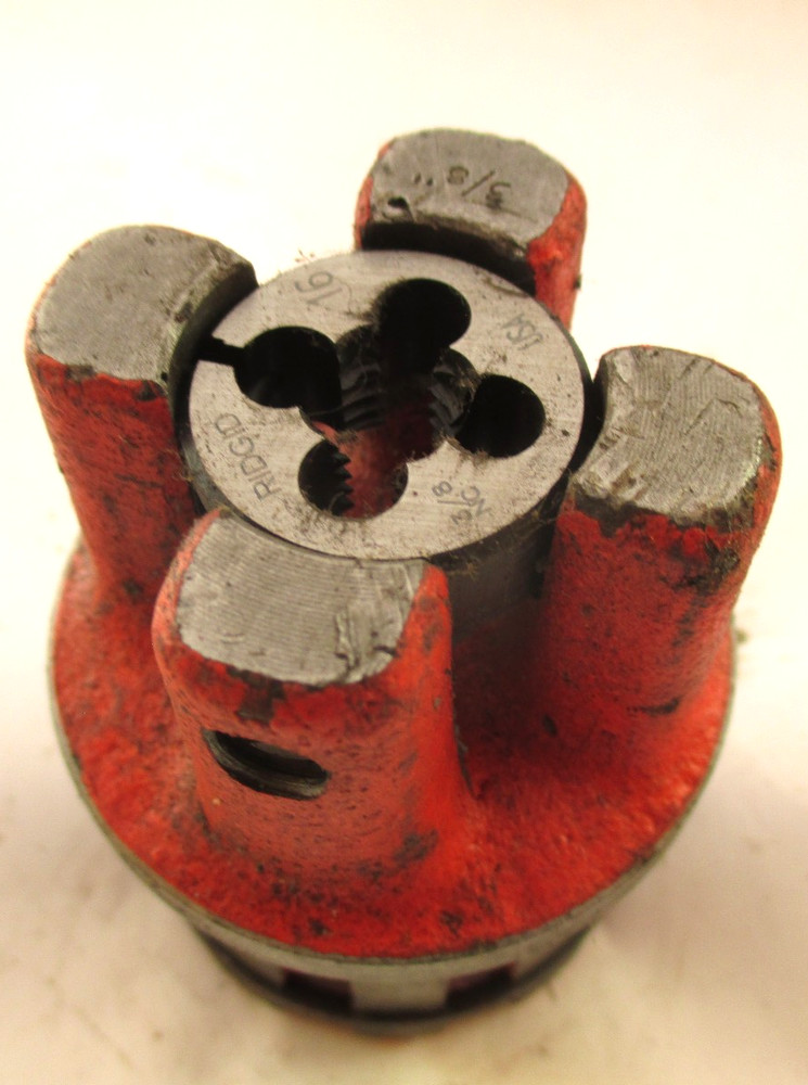 Ridgid 00-R-B / 00-RB, 3/8&Prime; Ratchet Bolt Threader Die Head