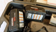 Ridgid RP330 Propress Crimper Tool w/ Case & 2 Batteries &ndash; NO DIES &ndash; RP330B
