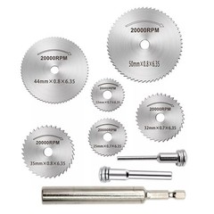 8PCS Inside Pipe Cutter Internal PVC Plastic Plumbing Tools Saw Tooth Blades Set