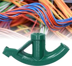 Pipe Bender, 1-inch Cast Iron Manual EMT Portable 1&Prime;, Green