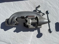 Ridgid 821 Heavy Duty Blade Type Pipe Cutter 535 Pipe Threader New Open Box USA!