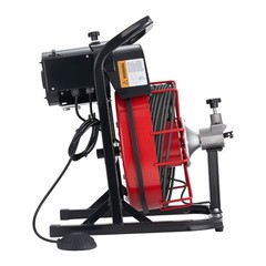VEVOR Drain Cleaner Machine Electric Drain Auger 50FT x 5/16 Inch Auto Feed