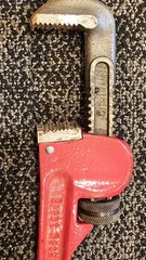 Vintage Great Neck 14&rdquo; Super Quality Pipe Wrench PW14 Forged Steel Heavy Duty