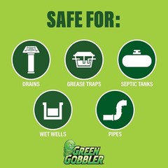 Eco-Friendly Enzyme Drain Cleaner &ndash; 1 Gallon for Grease Traps & Septic Tanks