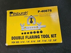 Pittsburgh Double Flaring Tool Kit P-40878