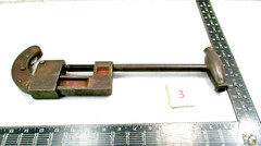 Antique BARNES CUTTER MADE BY REED MFG CO ERIE PA Heavy Pipe Cutter