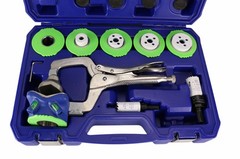 HoleMaster Pipe Hole Cutter Clamp Jig cut up to 2&Prime; Hole in 4&Prime; Pipe