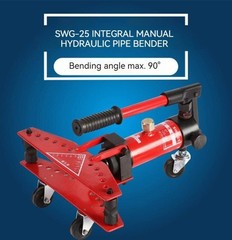 SWG-25 Manual Hydraulic Rebar Bender Copper Tube Bending Machine Bender Tools