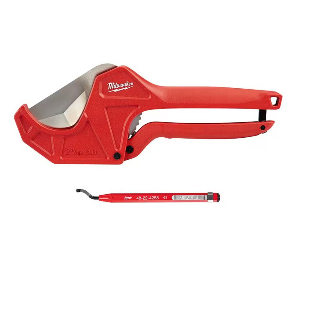 2-3/8 In. Ratcheting Pipe Cutter with Reaming Pen