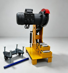 220V 750W Hydraulic Pipe Cutting Machine 40-280mm Steel Pipe Cutter Equipment