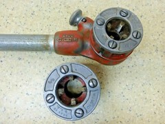 Ridgid ,OO-R Pipe Die, 1/2 and 3/4&Prime;