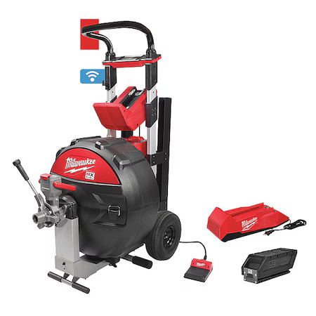 Milwaukee Tool Mxf500-1Cp Mx Fuel Sewer Drum Machine For 5/8 In To 3/4 In Cable