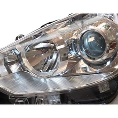 Halogen Headlight Assembly for Toyota Prius C 2012-2014 Black Housing Pair