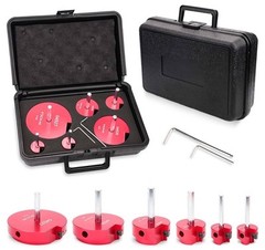 04529 for PPRK6 Plastic Pipe Fitting Reamer 6 Piece Kit for 1/2&Prime; Drills