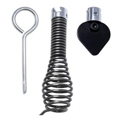 12128 T-240 Drain Cleaner Tool Set 12128 3-Piece Black and Silver