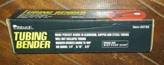 Tubing Bender [Overall Size: 10-3/4 x 2-3/4&Prime; x 3-3/4&Prime;] Item #03755