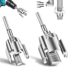 Integrated Internal & External Pipe Threading-Tool PVC Pipe Threader Cutting Kit