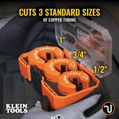 Compact Copper Tubing Cutter Set in MODbox Case: Precision Cuts for All Sizes