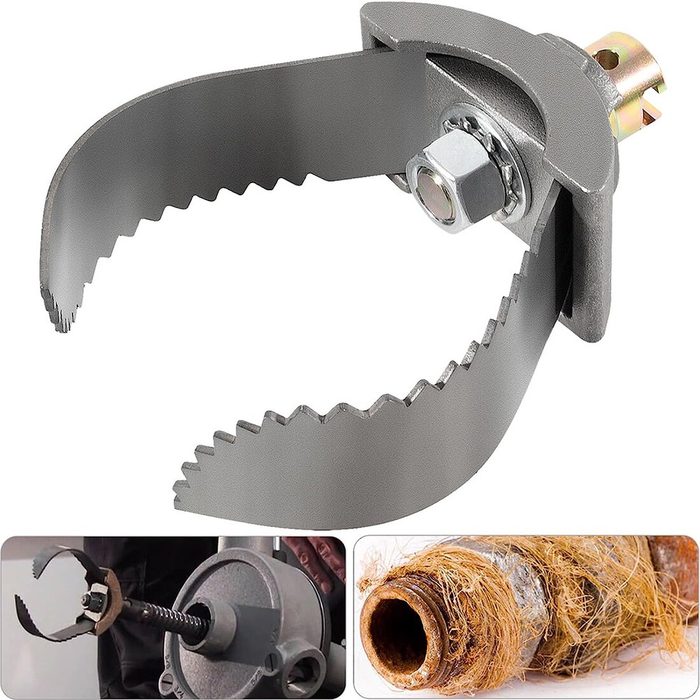 for Sewer Auger Drain Cleaner 3&Prime; Ridgid Style 52822 Double Cutter Sewer Cleaning