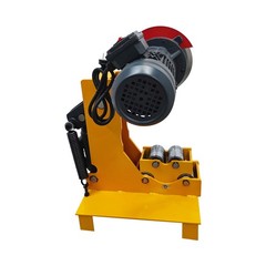 5T Jack Load 220V 40-280mm Dia. Pipeline Hydraulic Pipe Cutting Machine 750W