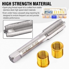 TLPCRKI Spark Plug Thread Repair Kit &ndash; M14x1.25 Inserts & Tap