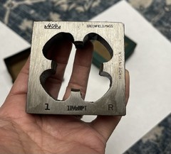 VINTAGE GREENFIELD 1&Prime;-11 1/2 NPT SQUARE PIPE DIE MADE IN USA Carbon Steel