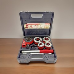 Rothenberger Ratchet Pipe Threader Set 1/2 3/4 1 1-1/4 NPT w/ Case