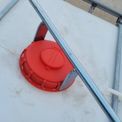 Bulk Container Tote Lid Wrench Labor Saving Ton Barrel Lid Opener Non-Slip Grip