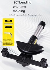 HHW-22B Manual Pipe Bender, Metal Pipe Bending Tool, 90&deg; Copper Pipe Bender