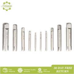 10Pcs 3/4 Claws Broken Tap Extractor Removal Kit 1-10# Screw Extractor Set