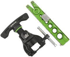 Juego herramienta abocardador 45&deg; 5 en 1 1/4&ndash;3/4 con cortador tubo cobre, Nuevo