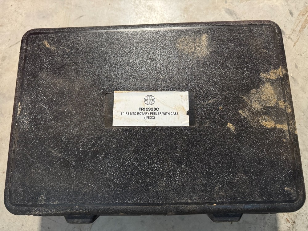 TRI1930C 6&rdquo; IPS Rotary Peeler With Case