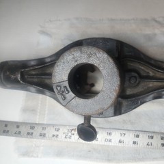 Vintage REED No. 3-A 1 1/4R Manual Pipe Threader Head w/ 2 Handles. Approx 54&Prime;