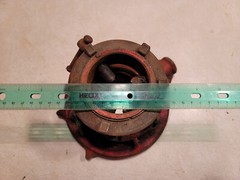 Ridgid No. 65-R Manual Pipe Threader NO Handle 1&Prime; to 2&Prime; Estate Find AS-IS