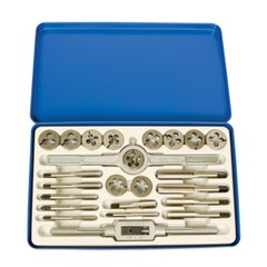 23PCS. HIGH SPEED STEEL TAP AND ROUND DIE SETS METRIC ITEM NUMBER 778T