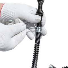 NEW Portable Drain Cleaning Machine For 3/4&rdquo; &ndash; 4&rdquo; Pipe w/ 6 Cutter Heads 110V