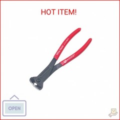 Wiha 32657 High Leverage End Cutting Nippers, 6.3-Inch
