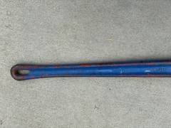 RIDGID Heavy Duty Straight Pipe Wrench 48 in Steel, 6 in Pipe Capacity