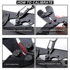 Yangoutool Wire Rope Cutting and Crimping Tool Sheet Metal Crimper Blue