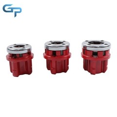 3/8&Prime; To 2&Prime; Dies Set 7 Size BSPT Pipe Threader W/ Handle Pipe Threader Threading