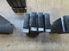 5 used sets of Ridgid NPT universal bolt dies 1/8&Prime;, 1/2&Prime; &ndash; 3/4&Prime;, & 1&Prime; &ndash; 2&Prime;