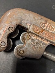 Vintage Reed mfg Co No. 2-4 Cuts 1/2&Prime; To 2&Prime; Pipe. 4 Wheel Cutter USA