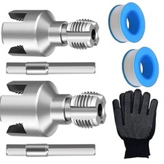 Plumbing Tool Set 1/2 In 3/4 In Threader With Anti Slip Handle And Maintenance