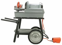 Reconditioned RIDGID&reg; 1822-I Auto Chuck Pipe Threader with 815A Dies New Cart